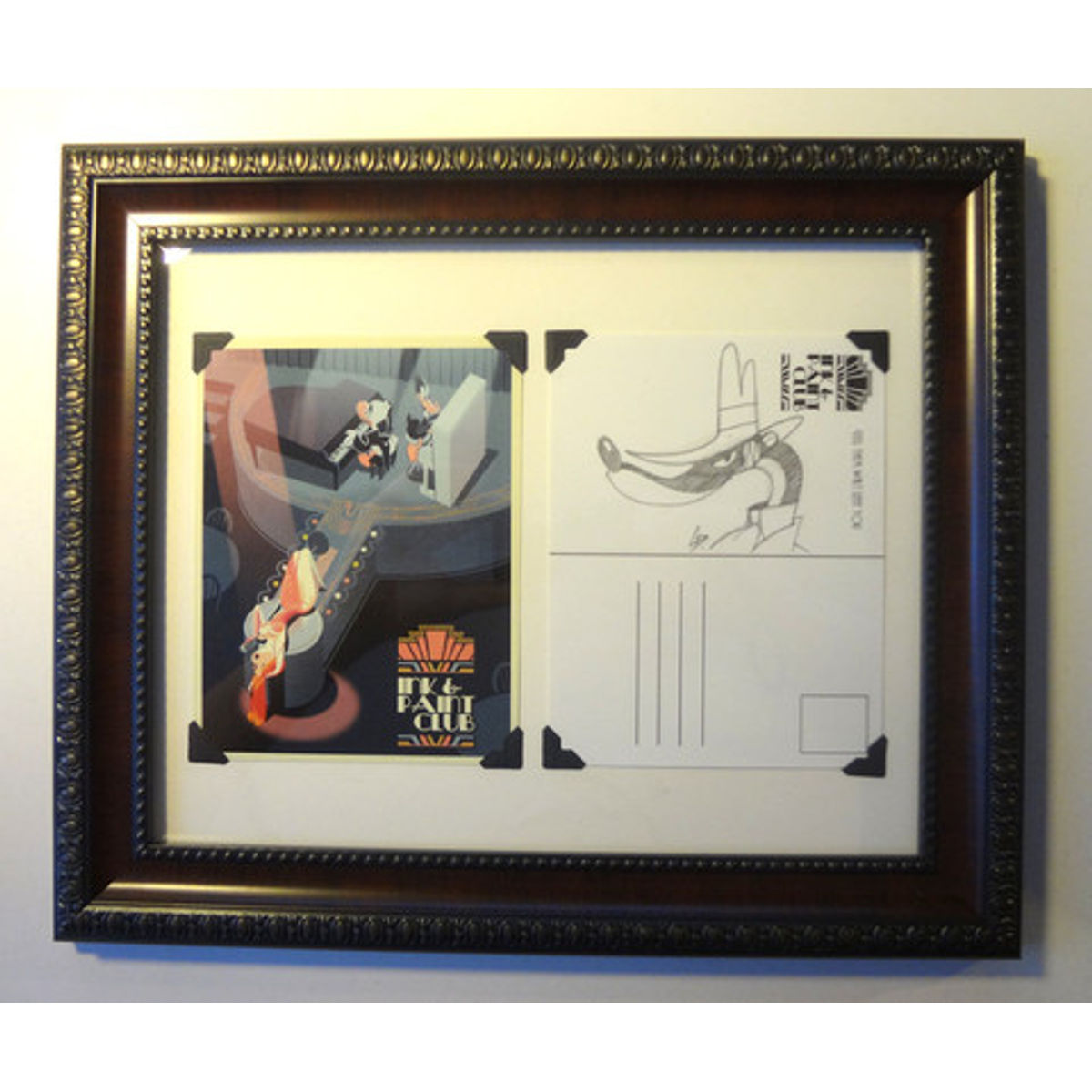 “Ink and Paint Club” Framed Print