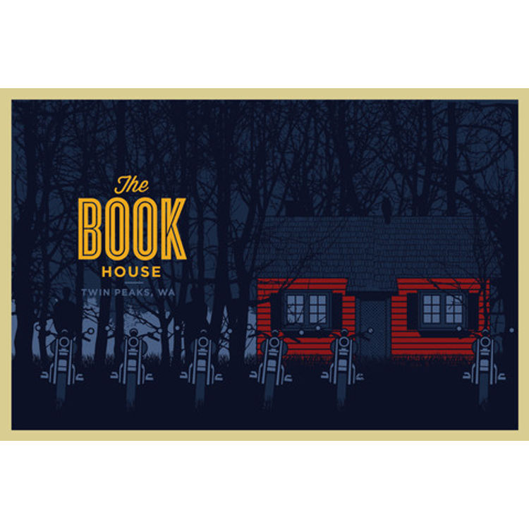 "The Book House" Print by Rockets are Red