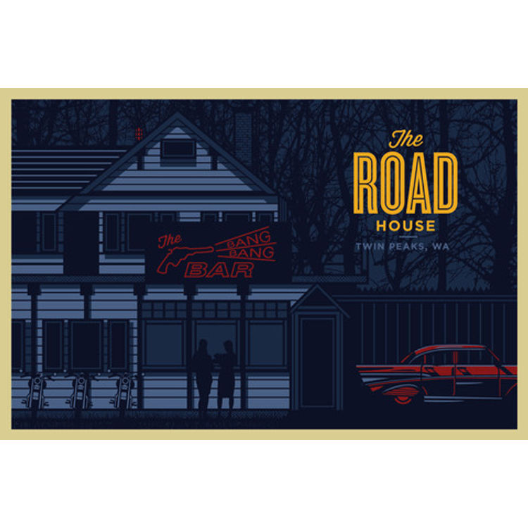 "The Road House" Print by Rockets are Red