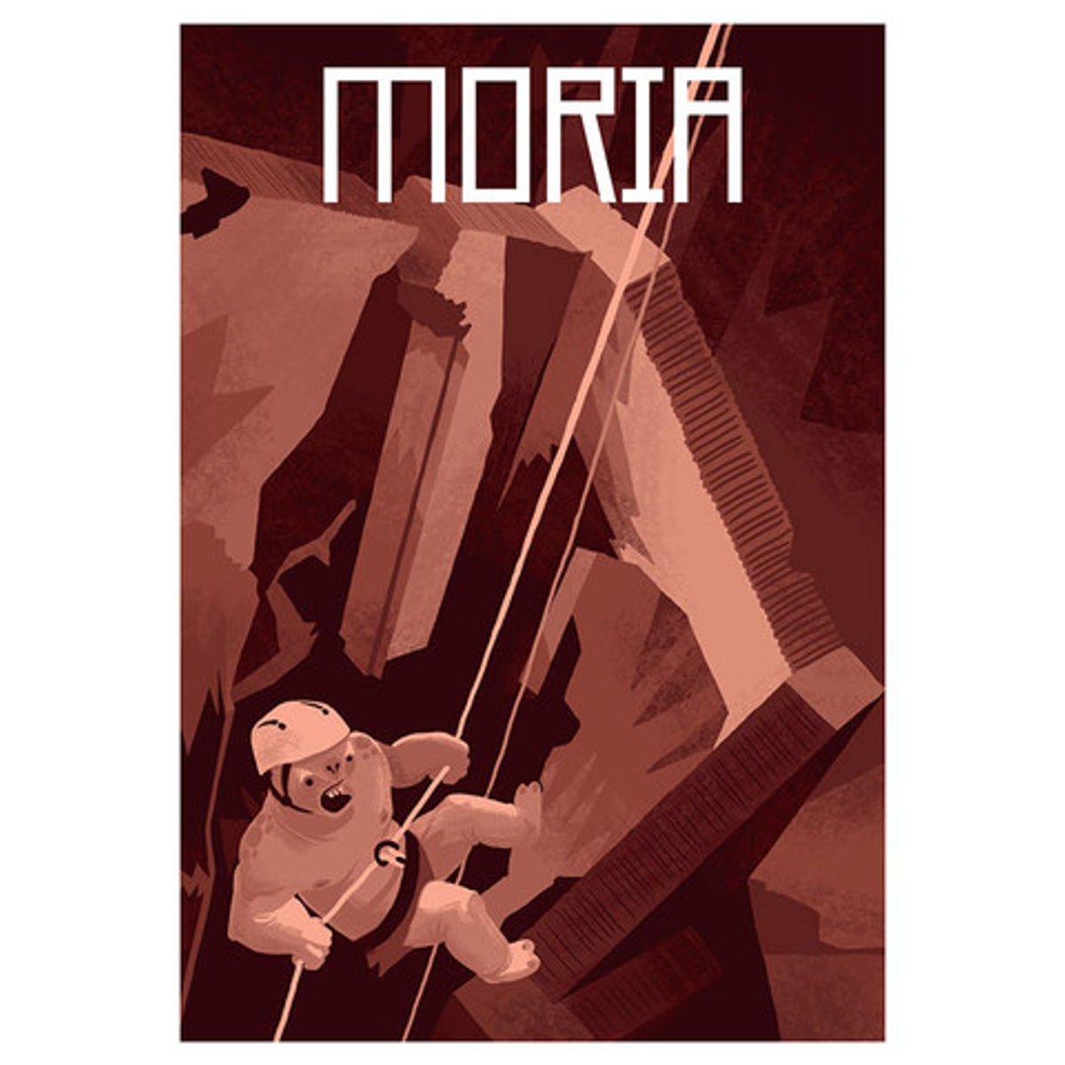 "Moria Mine Tours" Print