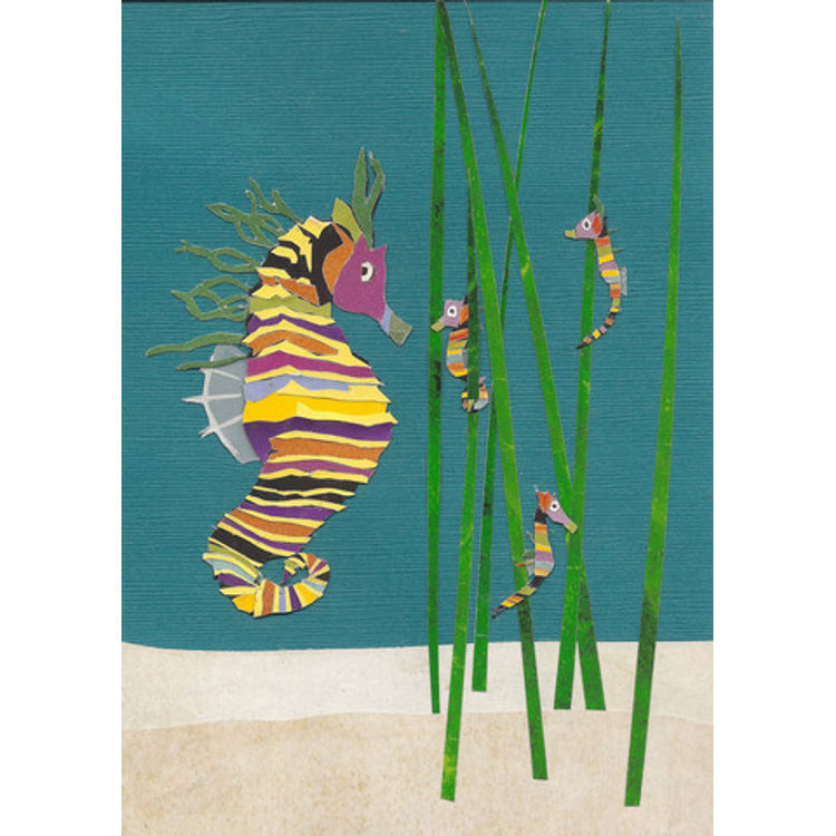 "Crayon Ponyfish" Print by John Rozum