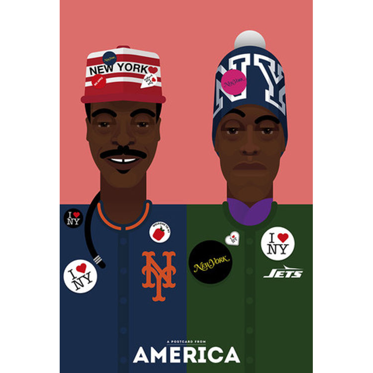 "Postcard from America" Print by Known As Unknown (Martin Donnelly)