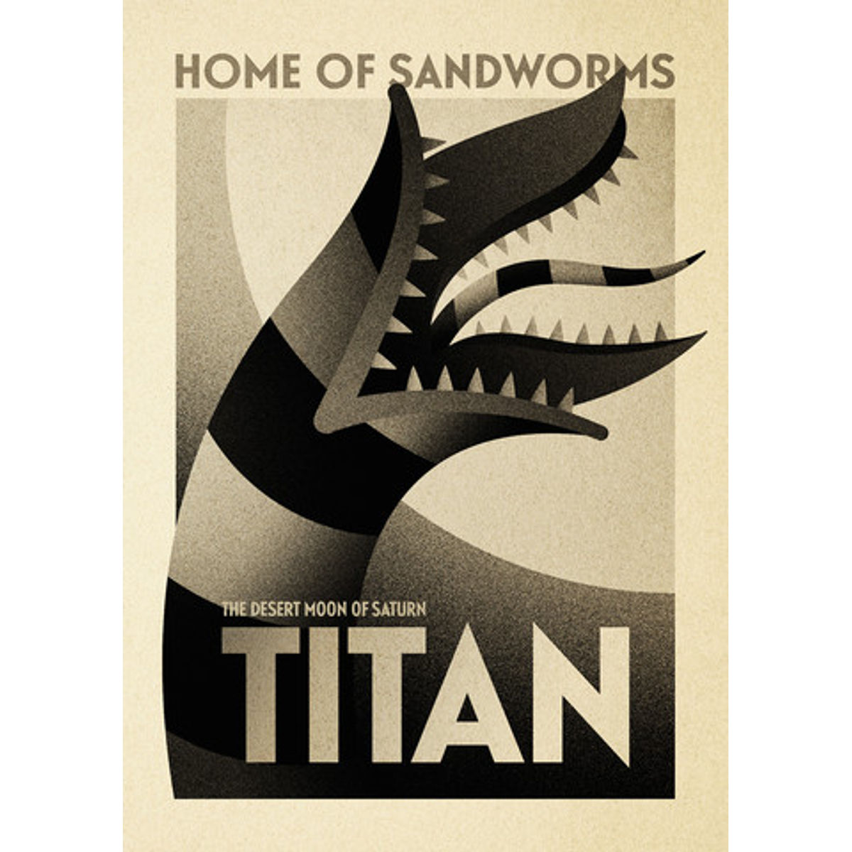 “Titan: of Sandworms” Print