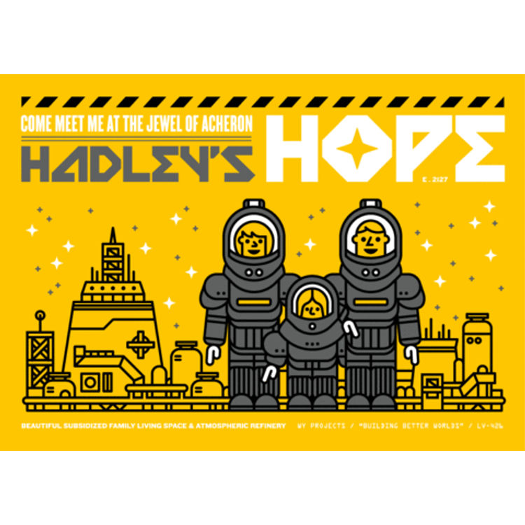 “Hadley's Hope” Print by KOMBOH