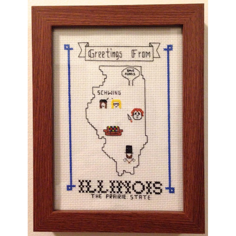Greetings From Illinois: The Prairie State by Oh Sew Nerdy