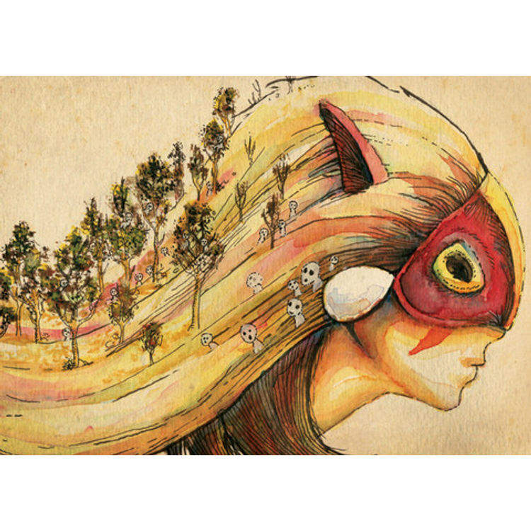 “The Forest” Print by Priscilla Wilson