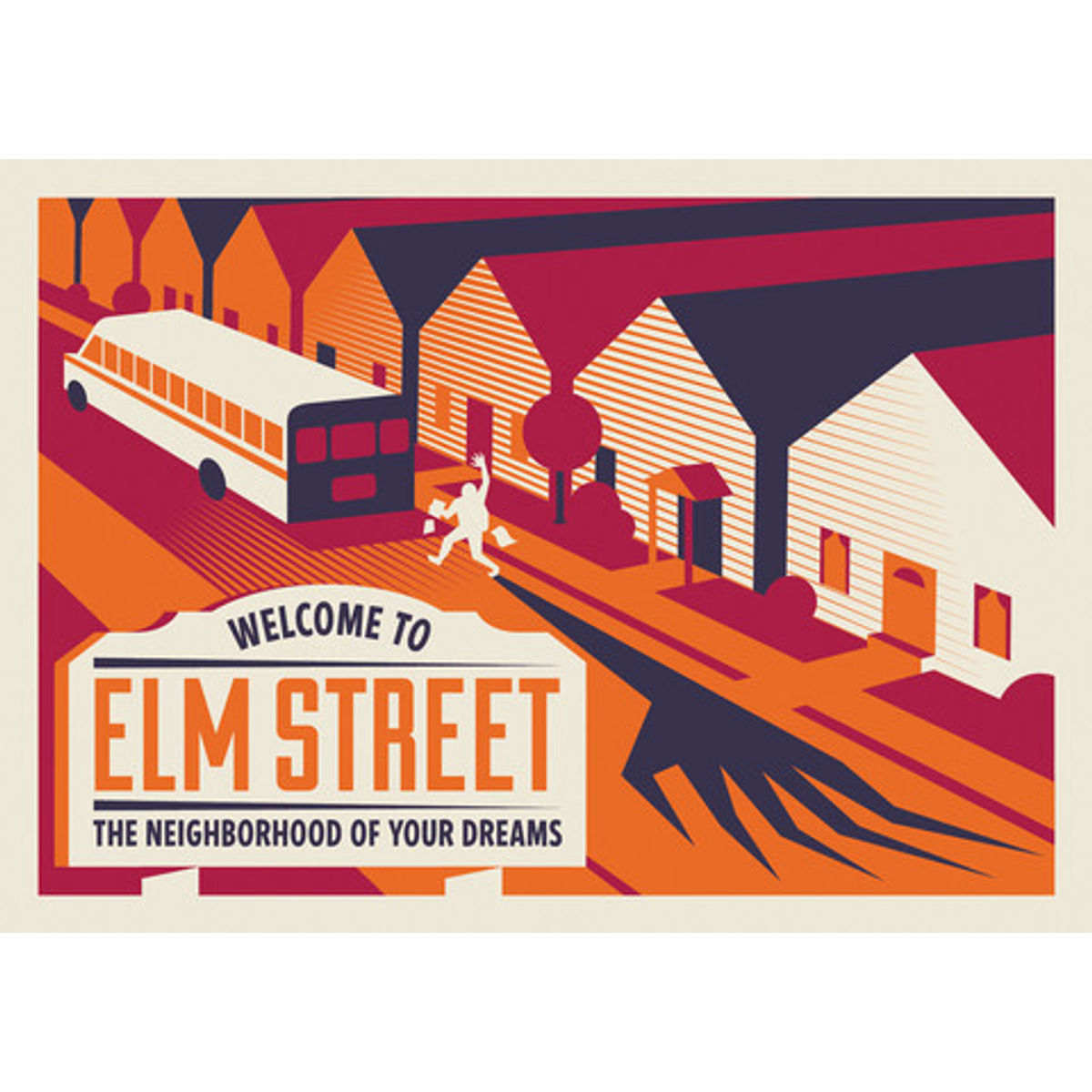“Welcome to Elm Street” Print