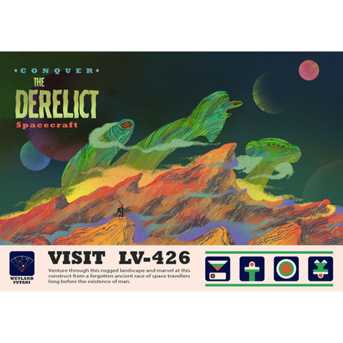 “Visit LV-426” Print