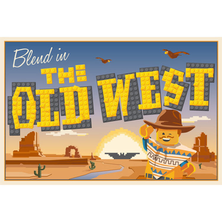 “Blend in The Old West” Print by Steve Thomas