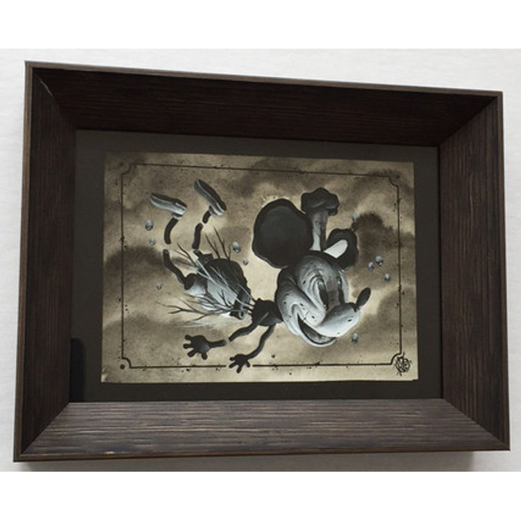 Floating Mickey Mouse by Veks Van Hillik