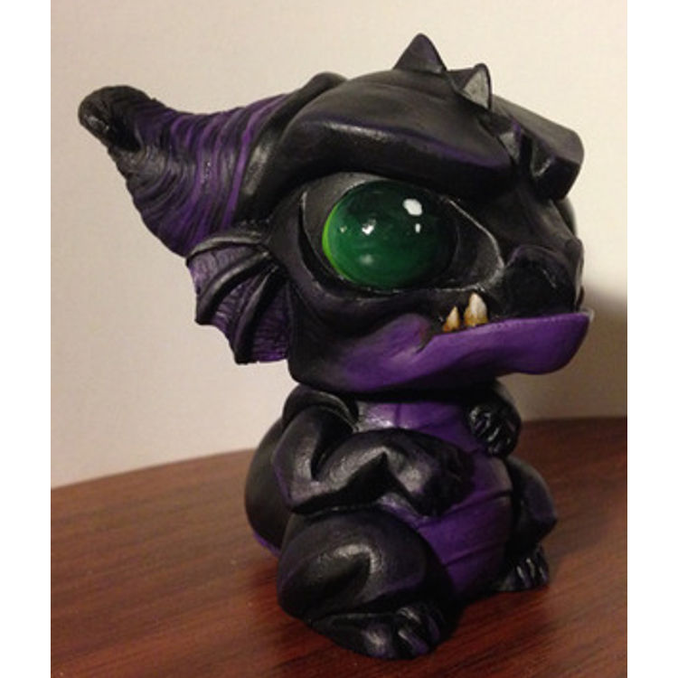 Lil' Scald Dragon - black by Tim Wollweber