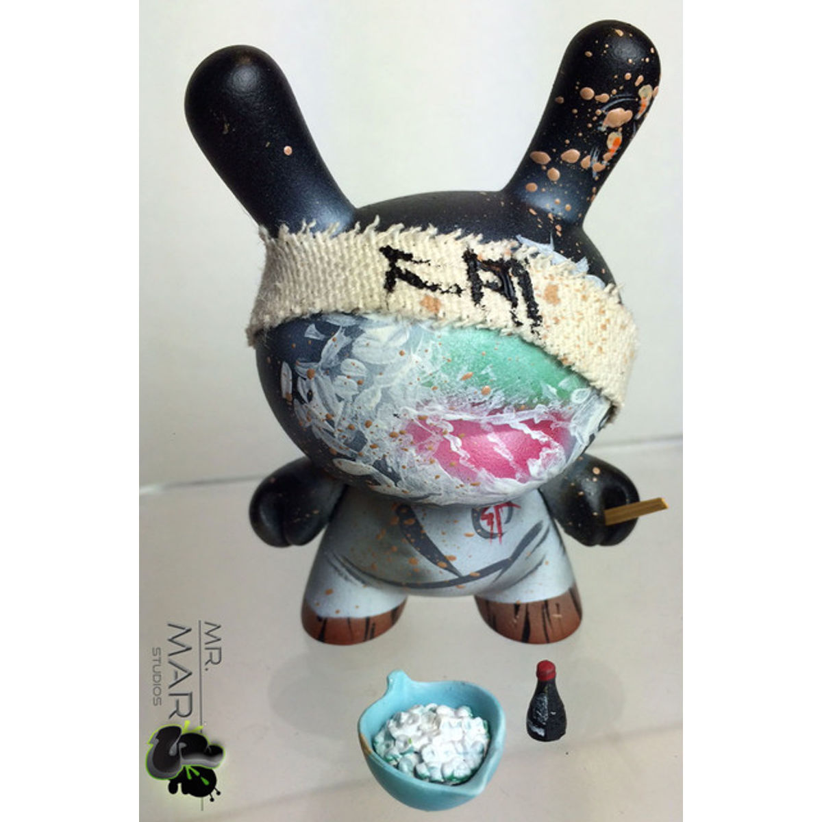 3" SUSHI BENTO BOX DUNNY - White Coated Chef