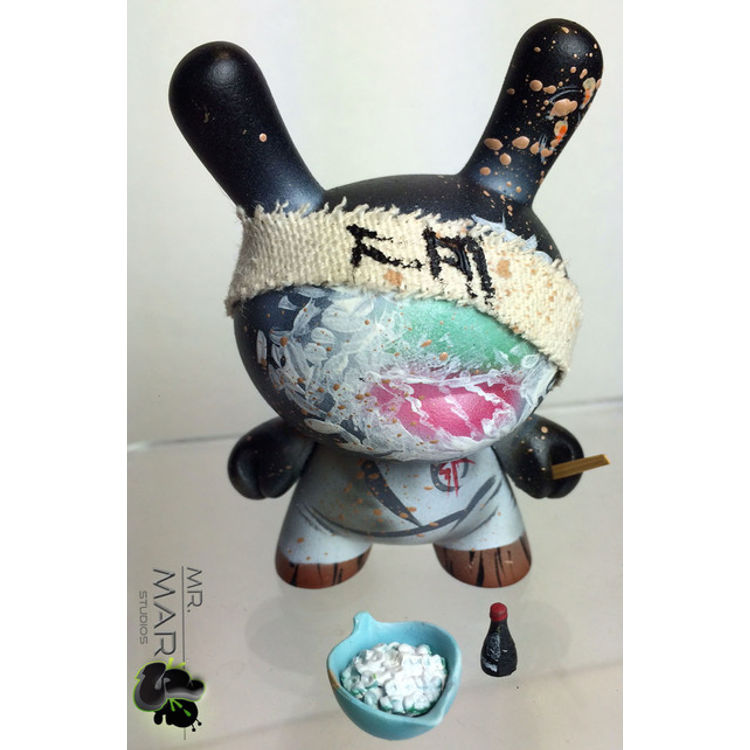 3" SUSHI BENTO BOX DUNNY - White Coated Chef by Mr. Mars (Marshall Ballantyne)