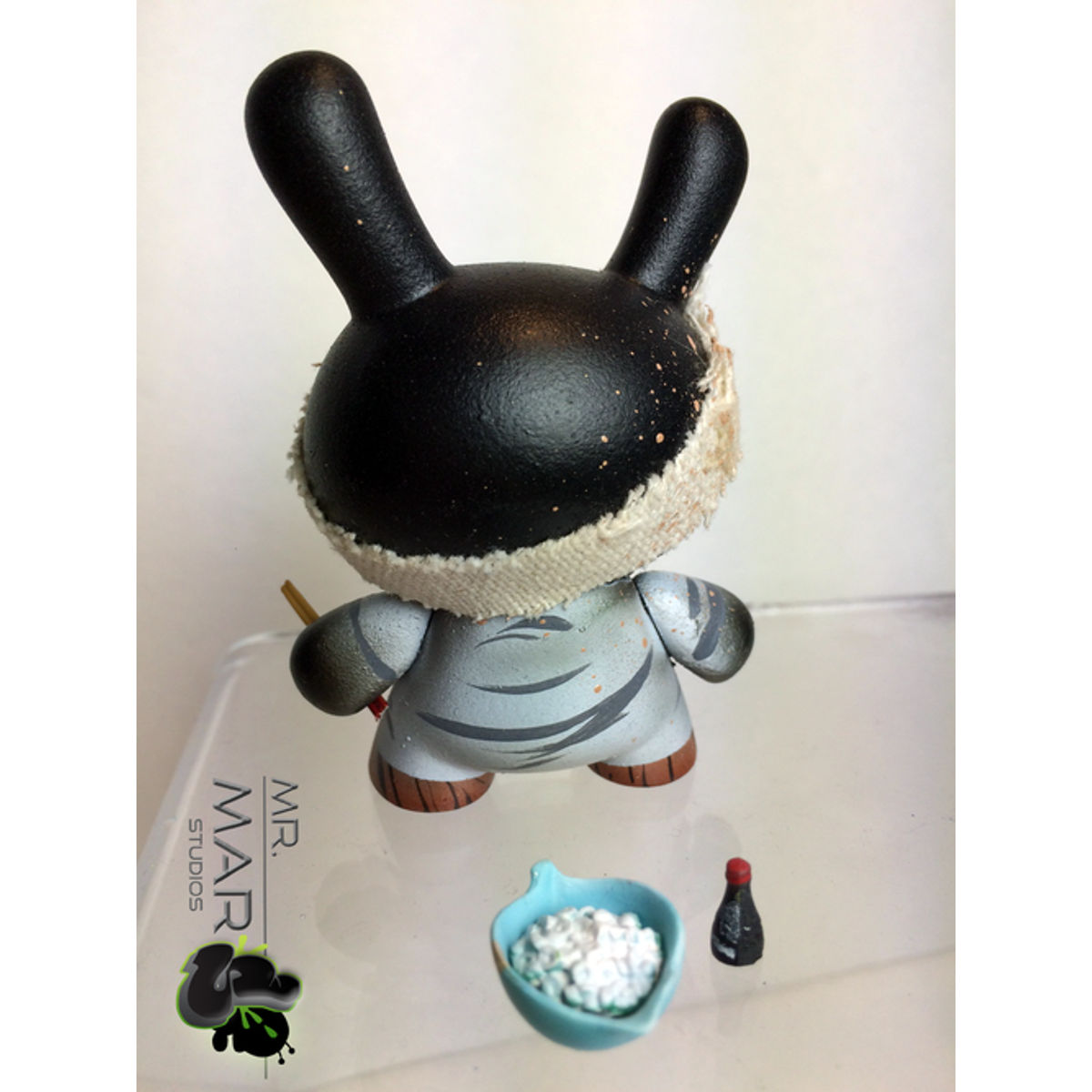3" SUSHI BENTO BOX DUNNY - White Coated Chef
