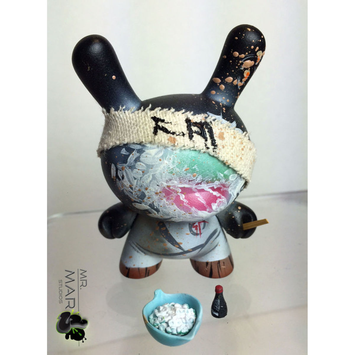 3" SUSHI BENTO BOX DUNNY - White Coated Chef