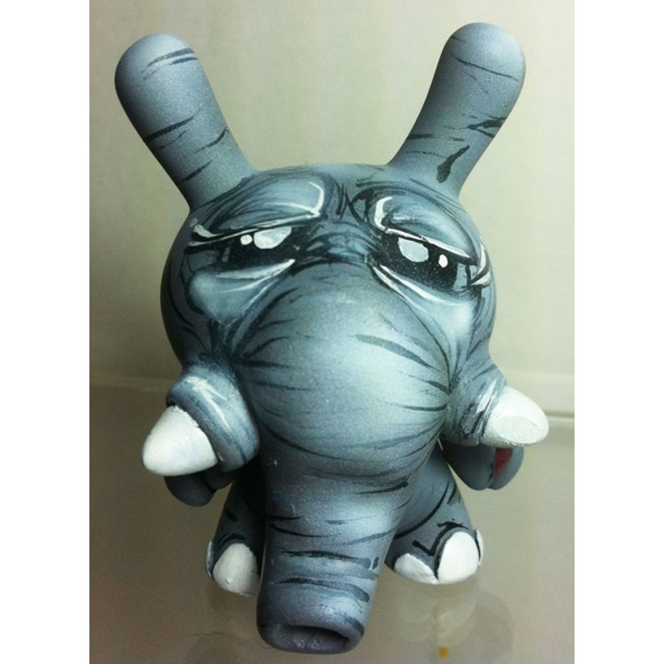 Grey Delephant by Mr. Mars (Marshall Ballantyne)