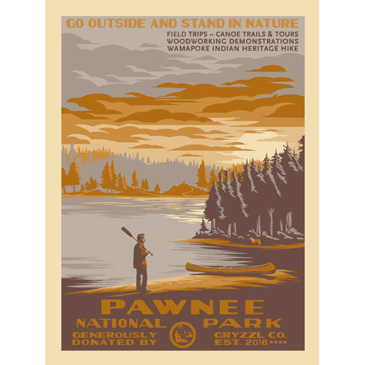 Pawnee National Park - Wood Variant by Mark Englert