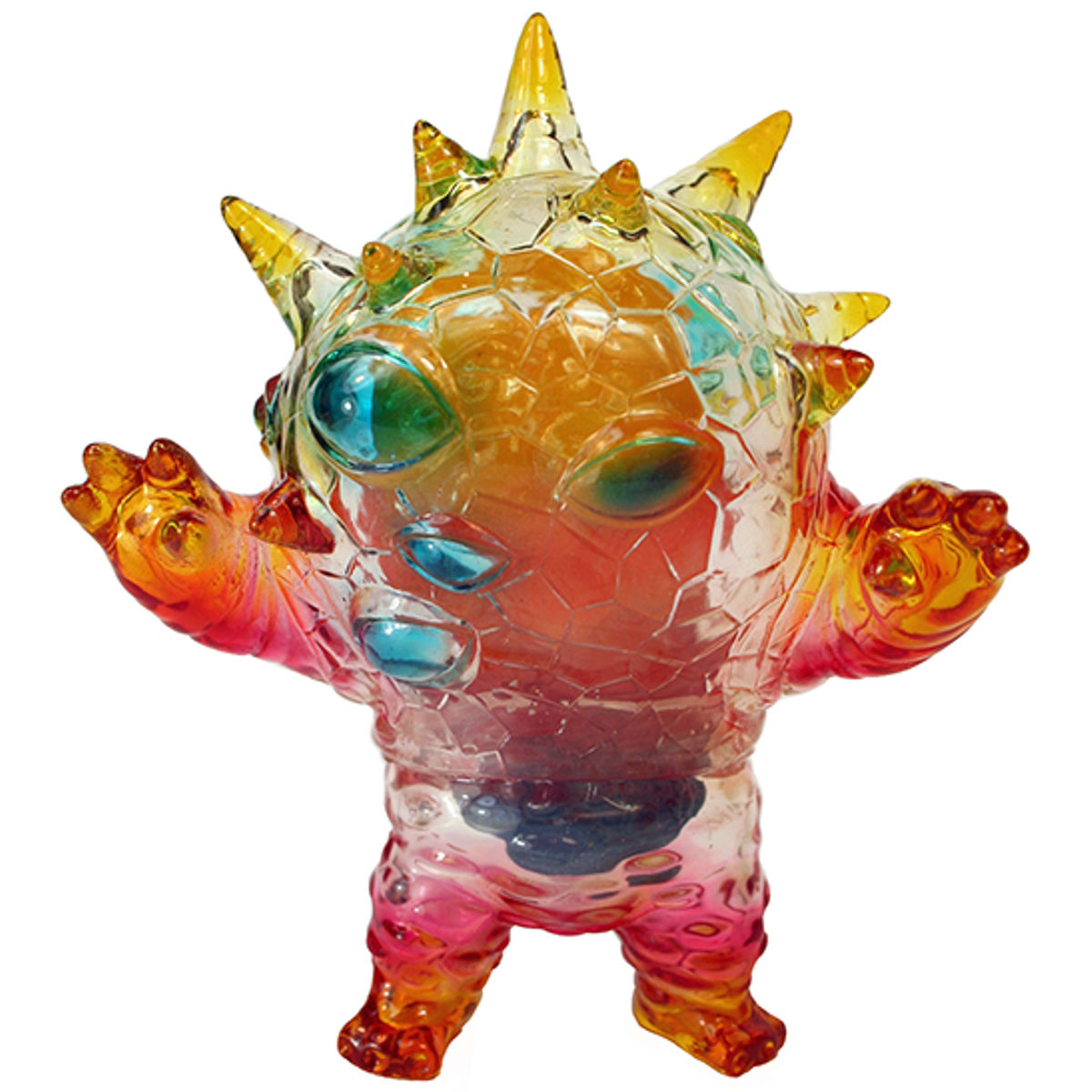 Custom clear mini Kaiju Eyezon