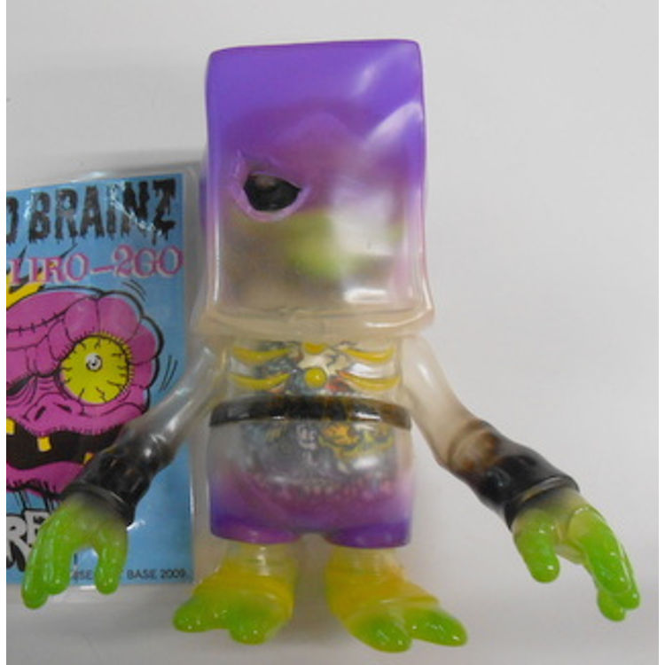 SECRETBASE CURE [ SKULL BB PAPER BAG MAN FUJIIRO ver. / ( Clear molding ) ] by Cure Toys