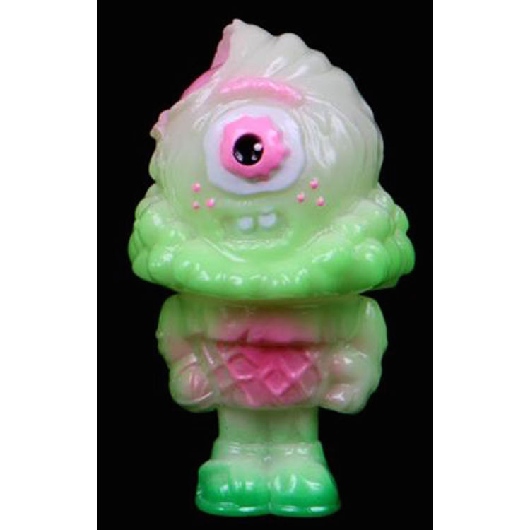Zombie Mr. Melty - GID Edition painted by Buff Monster
