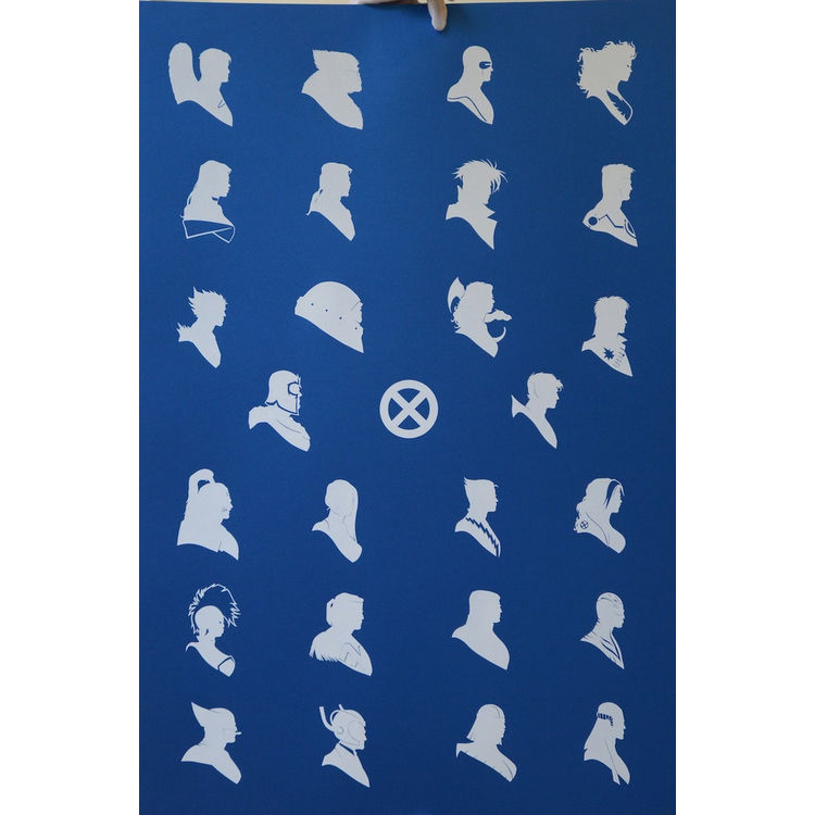 X-Men A to Z - Metallic Blue Variant by Jordan Monsell