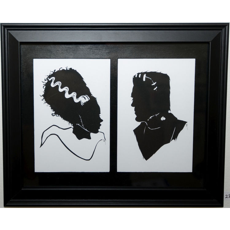 Frankenstein's Monster and The Bride by Jordan Monsell