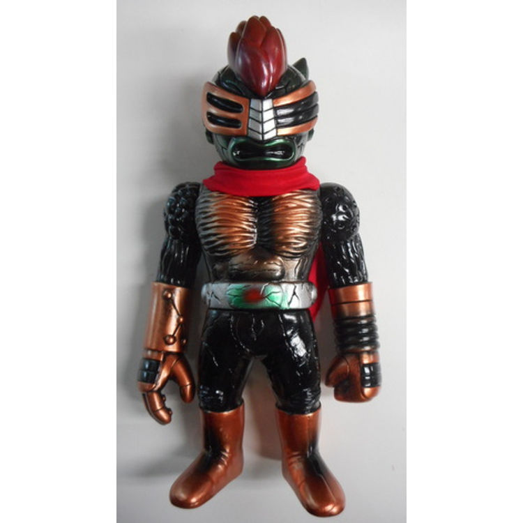 Next Man spark - black molded copper color / head / Green by Real X Head (Mori Katsura)