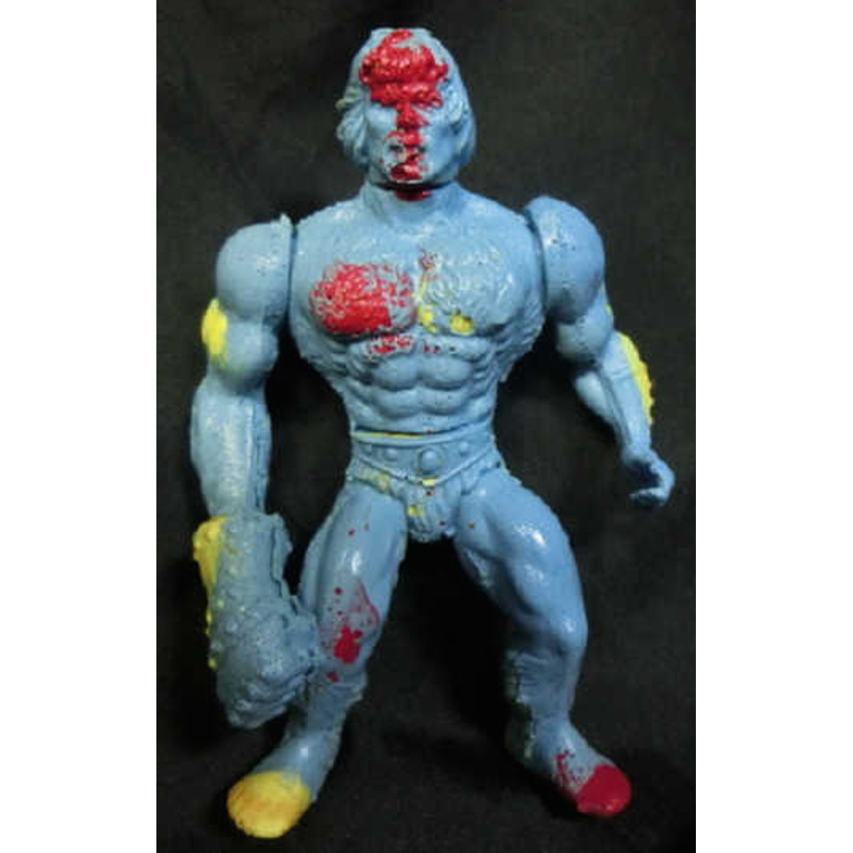 Giant Japanese Monster Bad! BOOTLEG HE-MAN Himan (made light blue molding / resin)