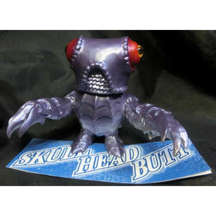 SKULL HEAD BUTT Moguron No. 2 ( gray mold / purple paint ) by Skull Head Butt