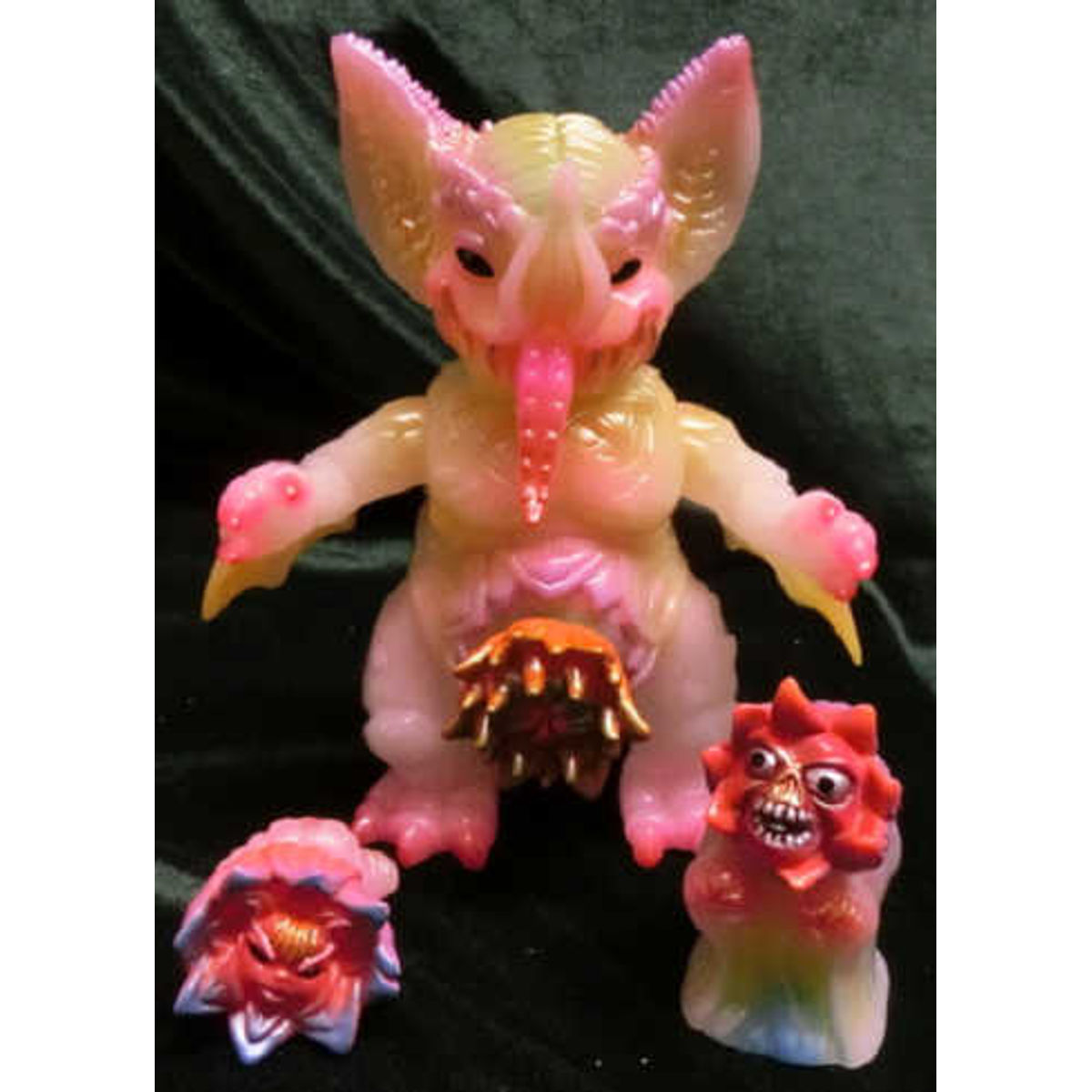 monster MOCKBAT  (Soft Vinyl Expo limited / Clear White molded)