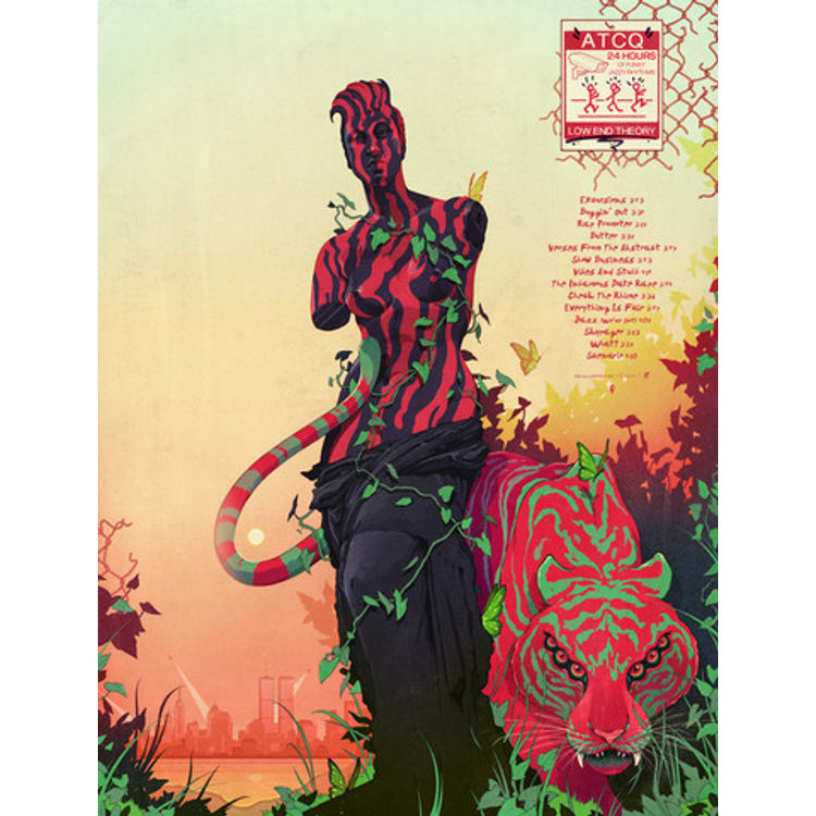 “A Tribe Called Quest - Low End Theory" Print by Chris B. Murray