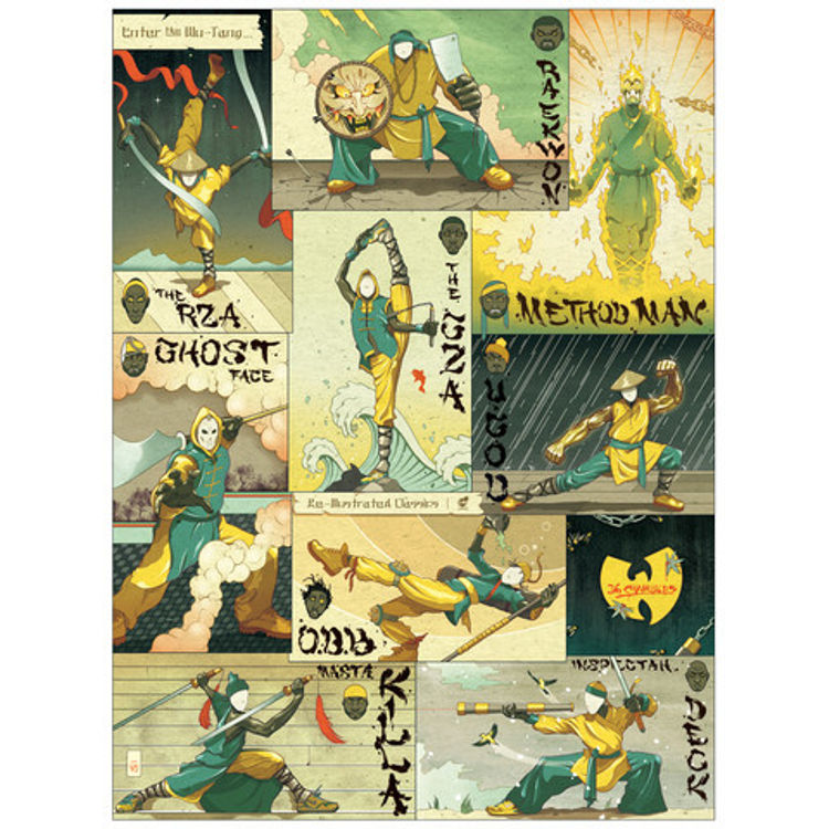 “Wu-Tang Clan - 36 Chambers" Print by Chris B. Murray