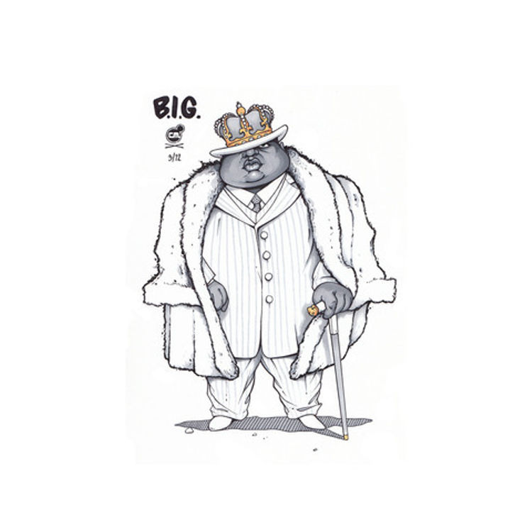 “Biggie" Print by Chris B. Murray