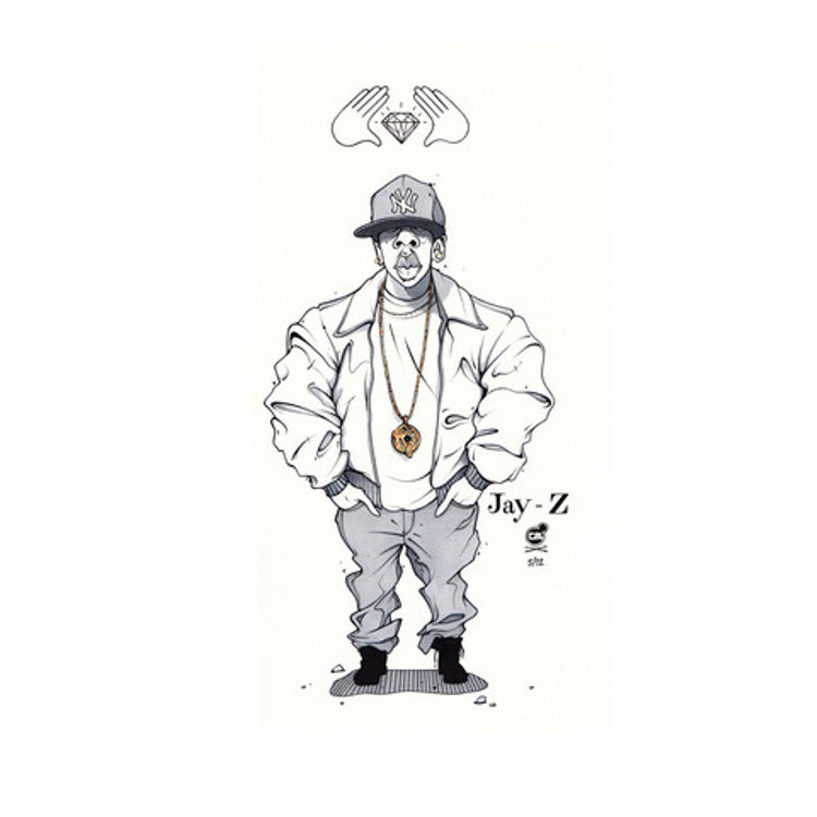 “Jay-Z" Print by Chris B. Murray