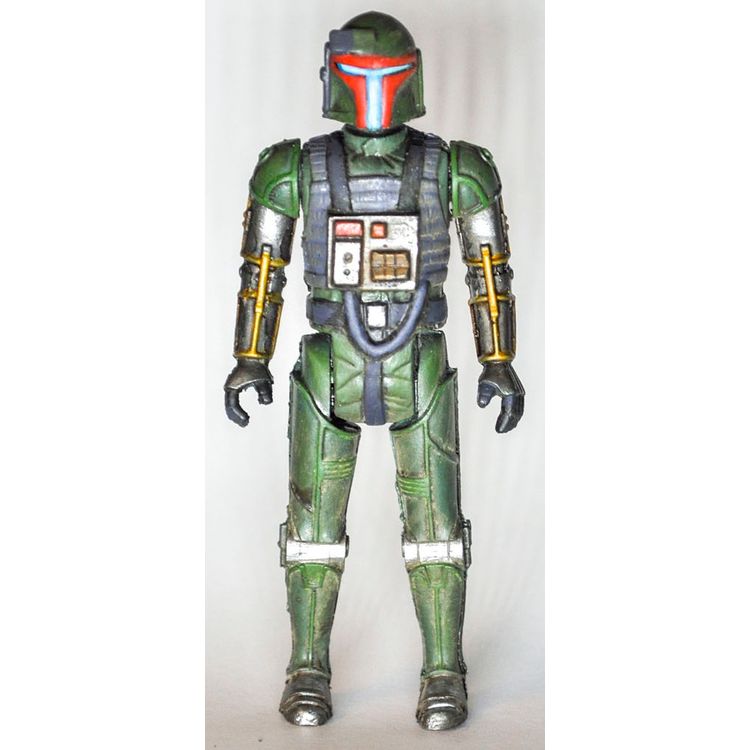 Painted Pilot Fett (Green) by Small Angry Monster (Adam Pratt)