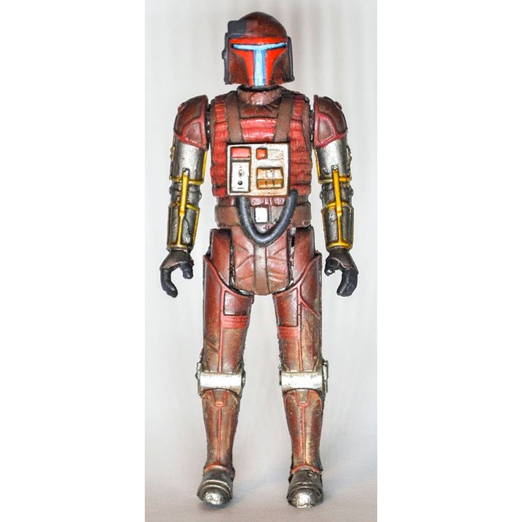 Painted Pilot Fett (Red) by Small Angry Monster (Adam Pratt)