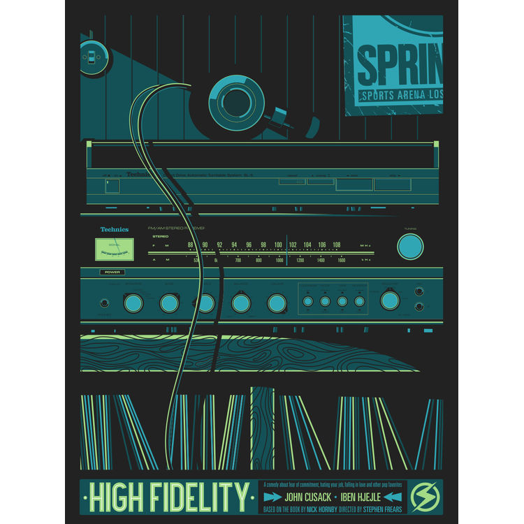 Top Five Records (High Fidelity) by Salvador Anguiano