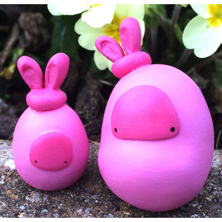 Easter Bunny Worry Beans by Taylored Curiosities