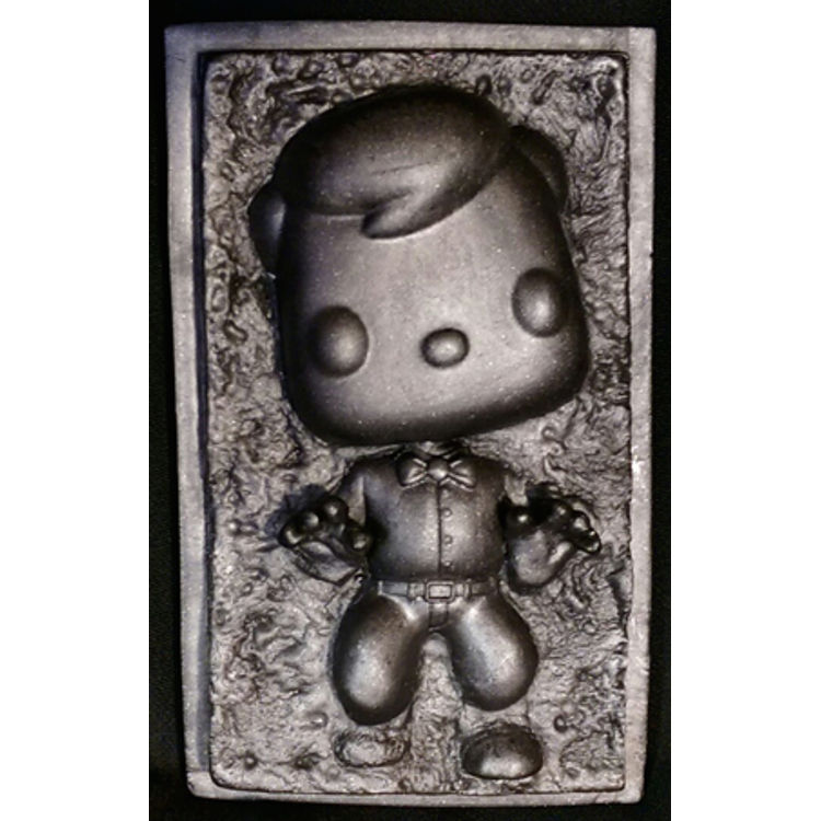 Custom Funko Pop! Freddy in Carbonite – Carbonite Metallic by DuBose Art