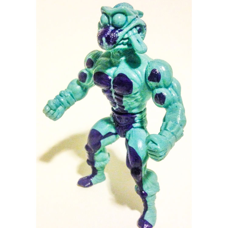 Cowabunga He-Man Marbled Lt. Blue Purple One Off by Bacee