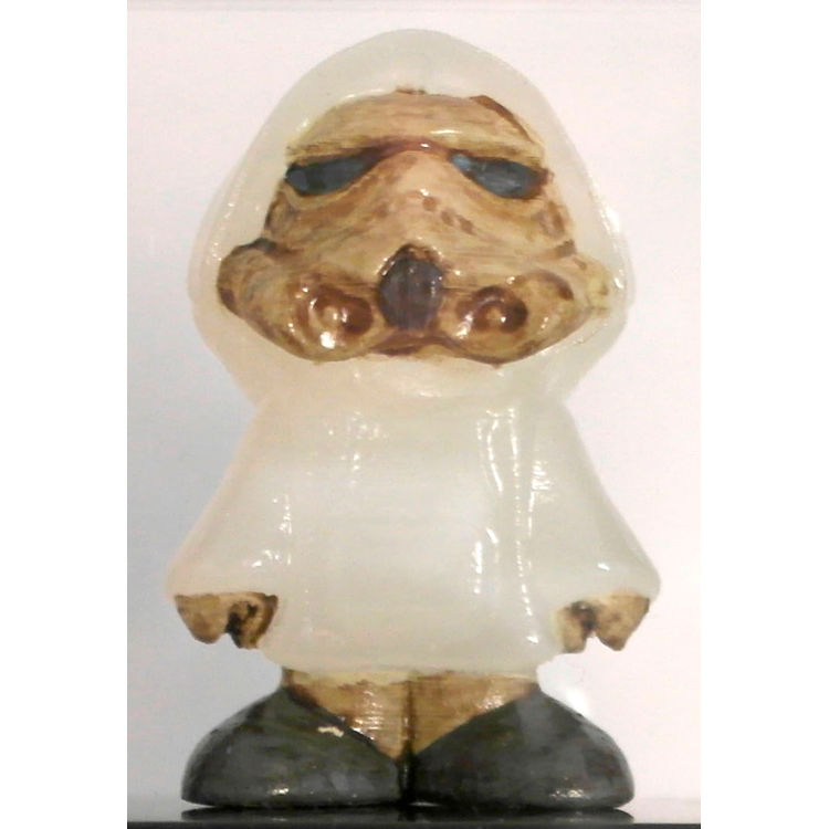 Hoodie Trooper Fluorescent White Edition by Firehead Design (Cesar Diaz)