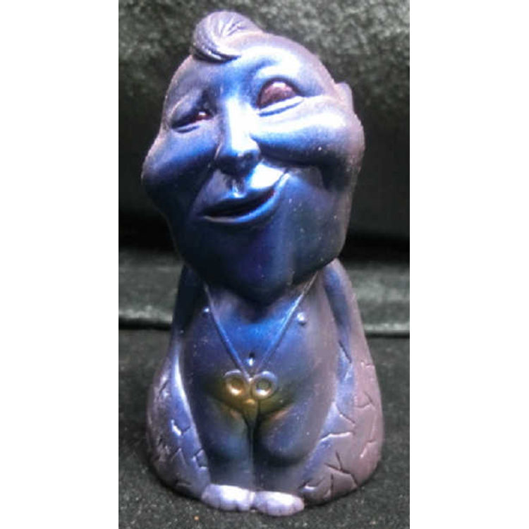 Atom A flax wrestler atto μ Tantsu Mommy Globe (dark gray molding / blue paint) by Atom A. Amaresura