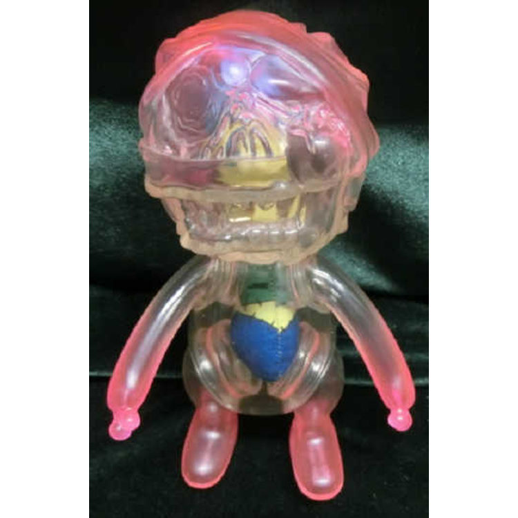Secret base OBAKE DOG ghost dog ( clear molding / pink / Built- containing ) by Secret Base