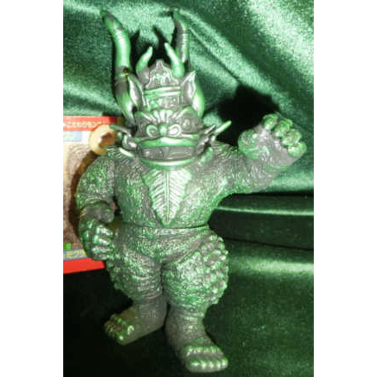 Banpresto Good Monsters Ultra Seven Good -020 capsule monster Mikulas (black molding / Metallic green paint) by BANPRESTO