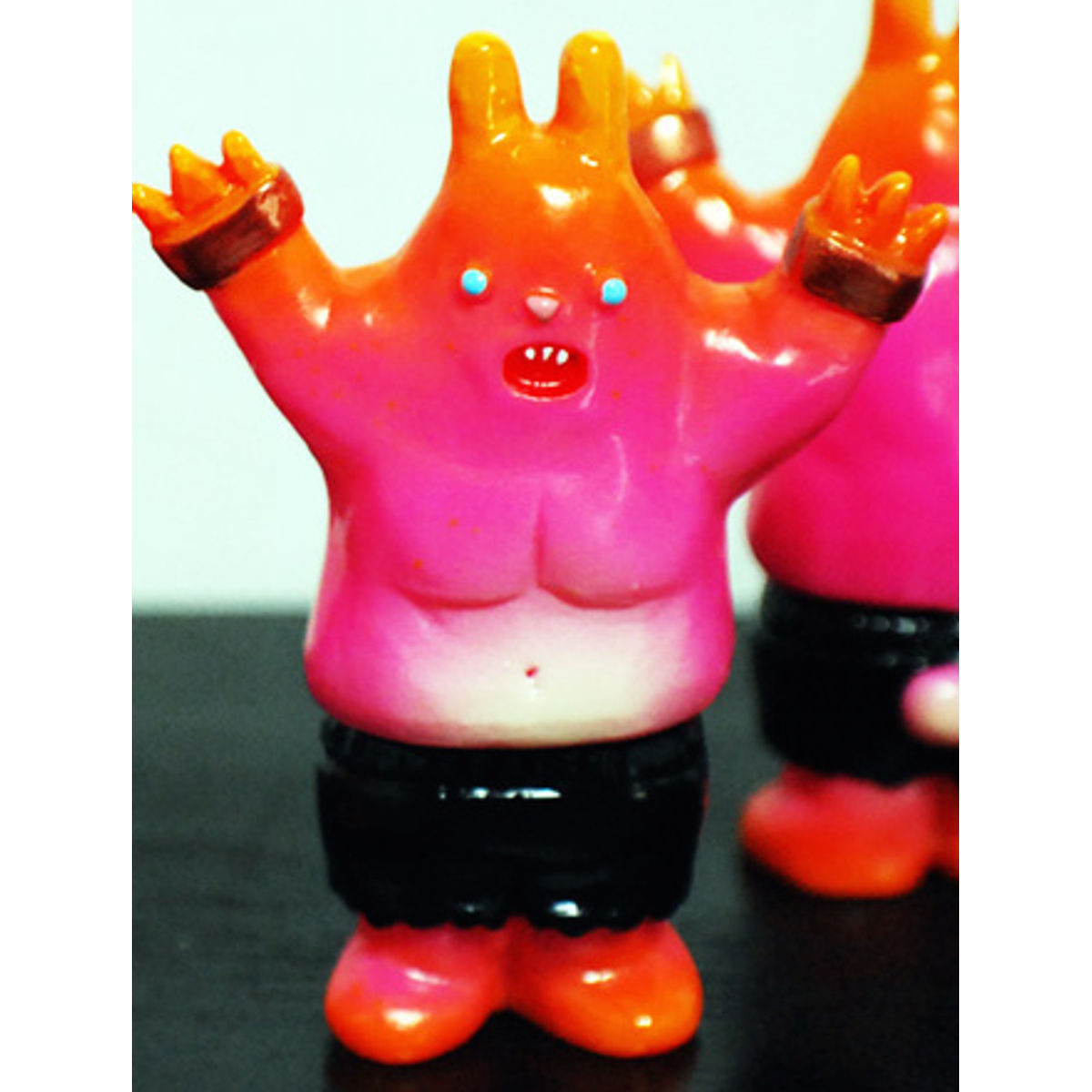 Bunny Bear Fighter - pink vinyl