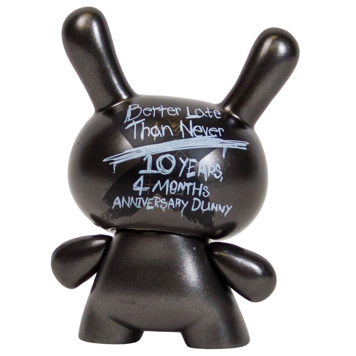10th Anniversary Dunny - Black (Better Late Than Never)