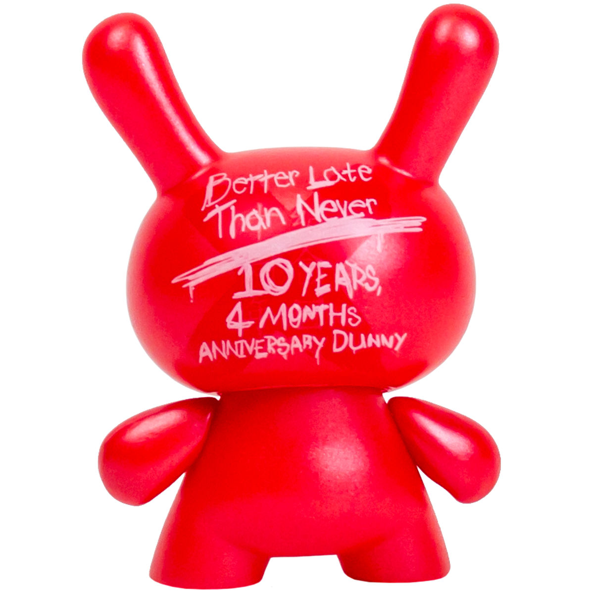 10th Anniversary Dunny - Red (Better Late Than Never)