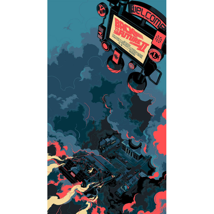 Back to the Future Part II (Variant) by Matt Taylor