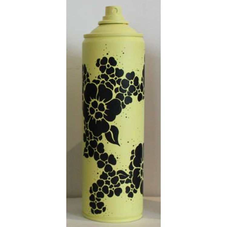 Flower Can - Yellow by David Stevenson
