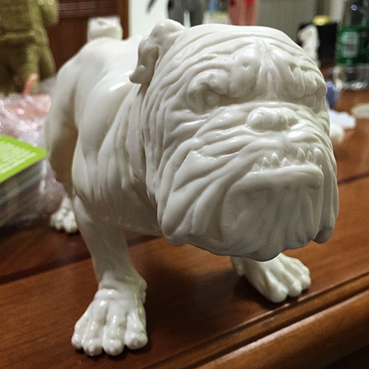 Big Dog - Ceramic White edition by Geof Darrow